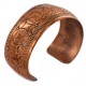 Navajo Handmade Certified Authentic Pure Copper Native American Bracelet 12595-31