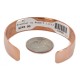 Handmade Certified Authentic Navajo .925 Sterling Silver and Pure Copper Native American Bracelet 12703-181