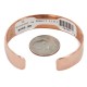 Handmade Certified Authentic Navajo Pure Copper and .925 Sterling Silver Native American Bracelet 12703-12 Handmade Certified Authentic Navajo Pure Copper and .925 Sterling Silver Native American Bracelet 12703-12