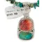 .925 Sterling Silver Navajo Turquoise Spiny Oyster Native American Necklace 24415-1-25289 .925 Sterling Silver Navajo Turquoise Spiny Oyster Native American Necklace 24415-1-25289