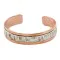 Handmade Navajo Pure Copper and .925 Sterling Silver Native American Bracelet 12703-12 Handmade Navajo Pure Copper and .925 Sterling Silver Native American Bracelet 12703-12