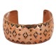 Handmade Certified Authentic Navajo Pure Copper Native American Bracelet 12777-71