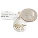 12kt Gold Filled and .925 Sterling Silver Certified Authentic Horse Handmade Navajo Native American Pendant 24475