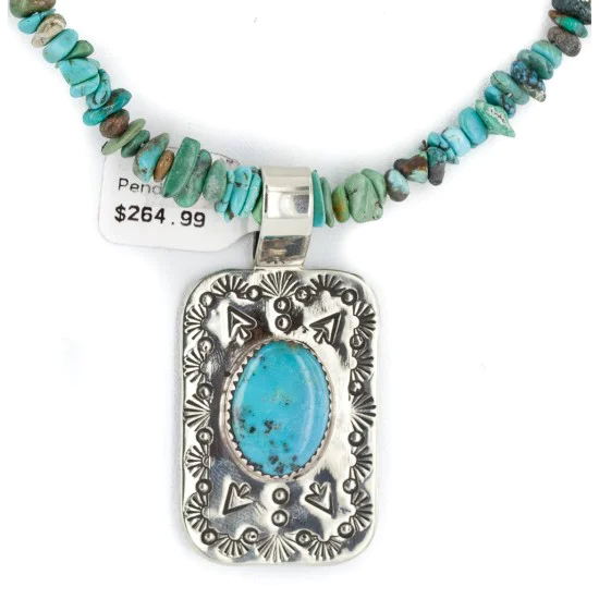 .925 Sterling Silver and Nickel Handmade Navajo Natural Turquoise Coral Native American Necklace 12810-2-1601 .925 Sterling Silver and Nickel Handmade Navajo Natural Turquoise Coral Native American Necklace 12810-2-1601