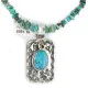 .925 Sterling Silver and Nickel Handmade Navajo Natural Turquoise Coral Native American Necklace 12810-2-1601 .925 Sterling Silver and Nickel Handmade Navajo Natural Turquoise Coral Native American Necklace 12810-2-1601