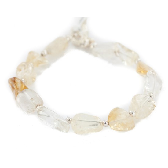 Certified Authentic Navajo Natural Smoky Quartz Native American Bracelet 12945-4