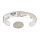 12kt Gold Filled .925 Sterling Silver Buffalo Handmade Certified Authentic Navajo Native American Bracelet 12943