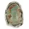 Handmade Navajo .925 Sterling Silver Certified Authentic Natural Turquoise Native American Ring  17024-2