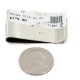 12kt Gold Filled and .925 Sterling Silver Eagle Head Mountain Handmade Certified Authentic Navajo Native American Money Clip 11261-2 12kt Gold Filled and .925 Sterling Silver Eagle Head Mountain Handmade Certified Authentic Navajo Native American Money Clip 11261-2