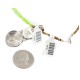 Vintage Style Buffalo Nickel .925 Sterling Silver Certified Authentic Navajo Natural Turquoise Gaspeite Native American Necklace 14343-40-1570