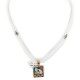 12kt Gold Filled and .925 Sterling Silver Handmade Certified Authentic Feather Buffalo Navajo Coral Natural Quartz and Turquoise Native American Necklace 24154-27-15814
