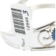 Handmade Certified Authentic Navajo .925 Sterling Silver Natural Lapis Native American Bracelet 12946-3