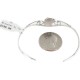 Handmade Certified Authentic Navajo .925 Sterling Silver Natural Black Onyx Native American Bracelet 12948-1