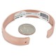Certified Authentic Handmade Navajo Pure Copper and .925 Sterling Silver Native American Bracelet 12952-2