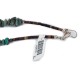 Face 12kt Gold Filled and .925 Sterling Silver Buffalo Handmade Certified Authentic Navajo Turquoise Coral Native American Necklace 24328-3-15979-2