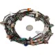 Carved Animal Large 5 Strand Navajo .925 Sterling Silver Natural Turquoise Multicolor Stones Native American Necklace 25297 Carved Animal Large 5 Strand Navajo .925 Sterling Silver Natural Turquoise Multicolor Stones Native American Necklace 25297