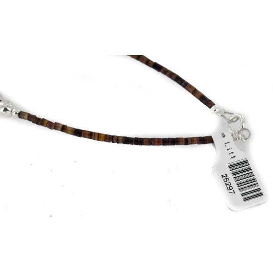 Carved Animal Large 5 Strand Navajo .925 Sterling Silver Natural Turquoise Multicolor Stones Native American Necklace 25297 Carved Animal Large 5 Strand Navajo .925 Sterling Silver Natural Turquoise Multicolor Stones Native American Necklace 25297