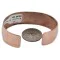 Handmade Navajo Natural Turquoise Pure Copper Native American Bracelet 12954 Handmade Navajo Natural Turquoise Pure Copper Native American Bracelet 12954