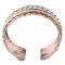 Navajo .925 Sterling Silver Handmade Pure Copper Native American Bracelet 12952-22