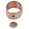 Navajo .925 Sterling Silver Handmade Pure Copper Native American Bracelet 12952-22
