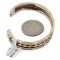 Handmade Navajo Pure Copper and Brass Native American Bracelet 12958-2 Handmade Navajo Pure Copper and Brass Native American Bracelet 12958-2