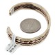 Handmade Navajo Certified Authentic Pure Copper and Brass Native American Bracelet 12958-2