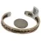 Handmade Navajo Pure Copper and Brass Native American Bracelet 12958-2 Handmade Navajo Pure Copper and Brass Native American Bracelet 12958-2