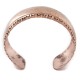 Handmade Certified Authentic Hammered Navajo Pure Copper Native American Bracelet 12955-6