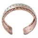 Arrowhead Feather Navajo .925 Sterling Silver Handmade Pure Copper Native American Bracelet 12952 Arrowhead Feather Navajo .925 Sterling Silver Handmade Pure Copper Native American Bracelet 12952