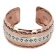 Arrowhead Feather Navajo .925 Sterling Silver Handmade Pure Copper Native American Bracelet 12952 Arrowhead Feather Navajo .925 Sterling Silver Handmade Pure Copper Native American Bracelet 12952