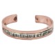 Certified Authentic Handmade Navajo Pure Copper and .925 Sterling Silver Native American Bracelet 12952-2