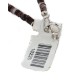 .925 Sterling Silver Handmade Certified Authentic Navajo Turquoise Agate Native American Necklace 14764-2-10225