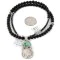 Vintage Style Buffalo Nickel .925 Sterling Silver Navajo Natural Black Onyx Turquoise Native American Necklace 740105-5-102247 Vintage Style Buffalo Nickel .925 Sterling Silver Navajo Natural Black Onyx Turquoise Native American Necklace 740105-5-102247