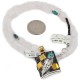 Feather 12kt Gold Filled and .925 Sterling Silver Handmade Certified Authentic Navajo Natural Turquoise Rose Quartz Native American Necklace 15036-4-15781 Feather 12kt Gold Filled and .925 Sterling Silver Handmade Certified Authentic Navajo Natural Turquoise Rose Quartz Native American Necklace 15036-4-15781
