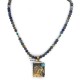Horse 12kt Gold Filled and .925 Sterling Silver Handmade Certified Authentic Navajo Natural Lapis Turquoise Native American Necklace 14725-6-15834 Horse 12kt Gold Filled and .925 Sterling Silver Handmade Certified Authentic Navajo Natural Lapis Turquoise Native American Necklace 14725-6-15834
