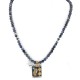 12kt Gold Filled and .925 Sterling Silver Handmade Feather Certified Authentic Navajo Natural Lapis and Turquoise Native American Necklace 15034-27-10225 12kt Gold Filled and .925 Sterling Silver Handmade Feather Certified Authentic Navajo Natural Lapis and Turquoise Native American Necklace 15034-27-10225