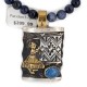 12kt Gold Filled and .925 Sterling Silver Handmade Certified Authentic Storyteller Navajo Natural Lapis Turquoise Native American Necklace 24203-1-15771 12kt Gold Filled and .925 Sterling Silver Handmade Certified Authentic Storyteller Navajo Natural Lapis Turquoise Native American Necklace 24203-1-15771