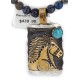 Horse 12kt Gold Filled and .925 Sterling Silver Handmade Certified Authentic Navajo Natural Lapis Turquoise Native American Necklace 14725-6-15834 Horse 12kt Gold Filled and .925 Sterling Silver Handmade Certified Authentic Navajo Natural Lapis Turquoise Native American Necklace 14725-6-15834