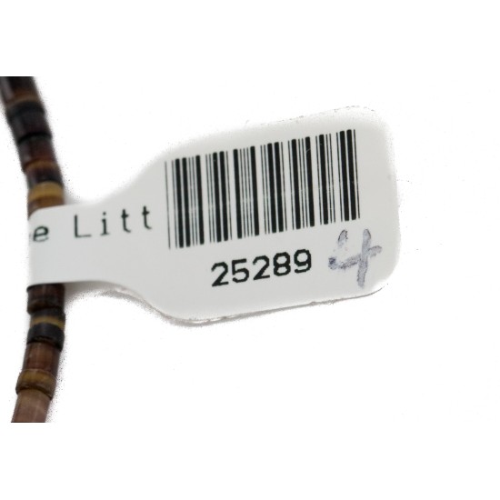Certified Authentic Inlay Navajo .925 Sterling Silver Natural Turquoise Agate Native American Necklace  25289-4