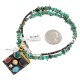 12kt Gold Filled .925 Sterling Silver Handmade Certified Authentic Navajo Natural Turquoise Multicolor Native American Necklace 24333-1-15851 12kt Gold Filled .925 Sterling Silver Handmade Certified Authentic Navajo Natural Turquoise Multicolor Native American Necklace 24333-1-15851