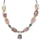 Certified Authentic Inlay Navajo .925 Sterling Silver Natural Turquoise Agate Native American Necklace  25289-4