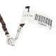 Certified Authentic Navajo .925 Sterling Silver White Howlite Black Onyx Hematite Native American Necklace 15844-4