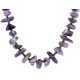 Certified Authentic Navajo .925 Sterling Silver Natural Amethyst Hematite Native American Necklace 15824-16