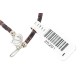 Certified Authentic Navajo .925 Sterling Silver Inlay Natural Mother of Pearl Lapis Hematite Native American Necklace 25201-1
