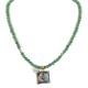 Kokopelli 12kt Gold Filled and .925 Sterling Silver Handmade Certified Authentic Navajo Natural Turquoise Jade Native American Necklace 24202-2-15786 Kokopelli 12kt Gold Filled and .925 Sterling Silver Handmade Certified Authentic Navajo Natural Turquoise Jade Native American Necklace 24202-2-15786