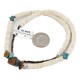 Certified Authentic Navajo .925 Sterling Silver Natural Graduated Melon Shell Turquoise Tigers Eye Native American Necklace 15624-18