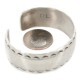 Handmade Certified Authentic Hammered Navajo Nickel Native American Bracelet 12964-1