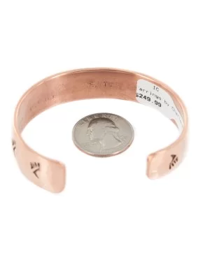 Navajo .925 Sterling Silver Bear Paw Handmade Pure Copper Native American Bracelet 18128-4 Navajo .925 Sterling Silver Bear Paw Handmade Pure Copper Native American Bracelet 18128-4