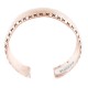 Certified Authentic Hammered Handmade Navajo Pure Copper Native American Bracelet 12962