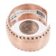 Certified Authentic Hammered Handmade Navajo Pure Copper Native American Bracelet 12962